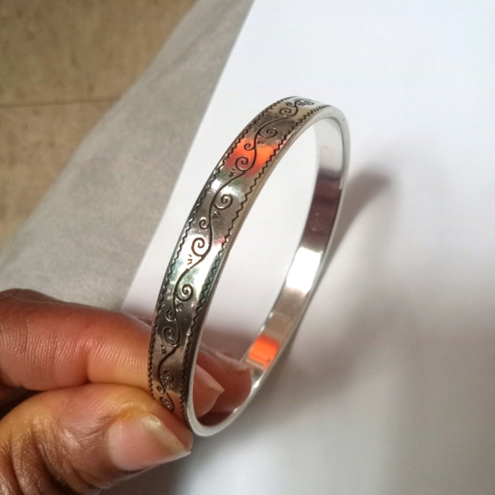 Brighton Bangle Bracelet Scroll Design